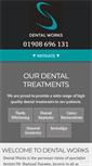 Mobile Screenshot of dental-works.co.uk